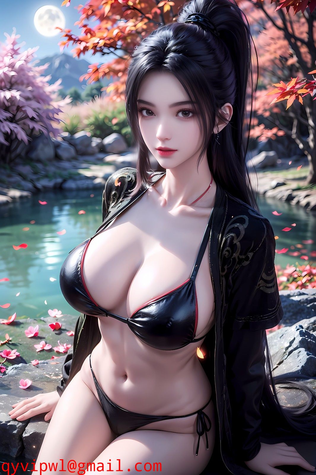 剑来-宁姚C2【8P】国产动漫去衣同人图